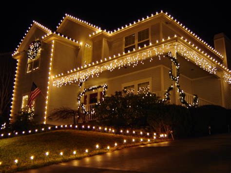 rain gutter christmas lights